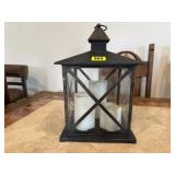 Plastic battery operated lantern