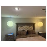Hanging lantern lamps (2)