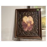 Paris wall decor21" x 24" frame is plastic
