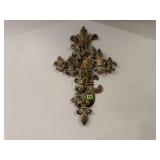 Fleur De Lis metal wall hanging