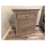 Modern 3 drawer night stand