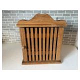 Vintage spice rack/ display cabinet