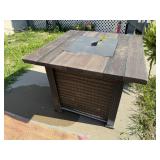 Propane patio firepit