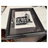 Black & White art sketch artwork