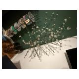 Lighted tree 68" tall