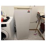 Magic Chest upright freezer, no contents included