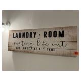 Laundry Room sign