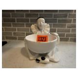 Vintage clown dish