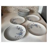 German 8" china plates (12)