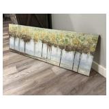 Treeline wall canvas48" x 16"