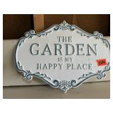 Garden sign