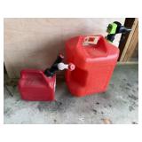 Fuel cans (2)1-5 gallon