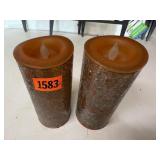 Battery operated candles (2)