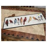 Bird on a Wire framed art print