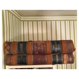 Antique Boone, Iowa Bank ledgers (2)