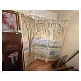 Hand painted room divider