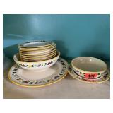 Franciscan stoneware dishes