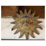 Sun wall decor