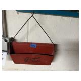 Metal advertising dustpan