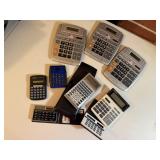 Box of calculators