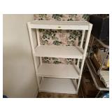 Plastic shelving unit, no contents included