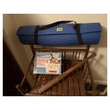 Exercise mat, toy bat, chest pull exerciser