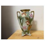 Hand painted Nippon vase