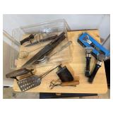 Vintage kitchen utensils, pyrex handles