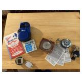 Score, walking counters, hand held sports radio