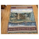The Great Outdoors throw blanket
