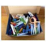 Clips, clothes pins