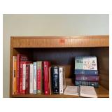 Shelf of health & wellness books