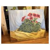 Geranium painting