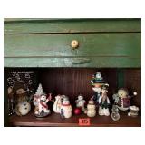 Snowman collection, ornaments