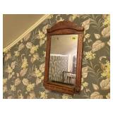 Antique wall mirror