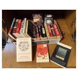 Mixed lot of paperback books