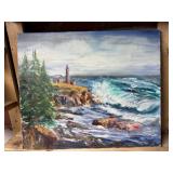 "Lighthouse" painting