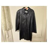 LNR Leather trench coat