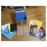 Office supplies, folders, files, notebooks,