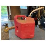 Plastic 2 gallon fuel can