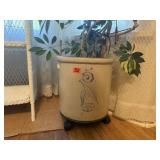 Red Wing 5 gallon crock, REAL houseplant