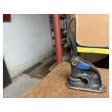 Cast iron Boone State Bank seal press