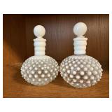 Hobnail Moonstone perfume bottles (2)