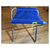 Folding fishing stool