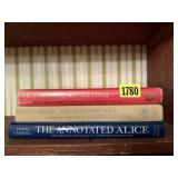Annotated Alice in Wonderland & Mother Goose books