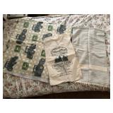 John Deere blanket, see sack, scarf