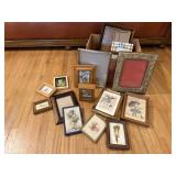 Box of pictures, frames