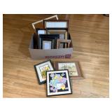 Box of picture frames