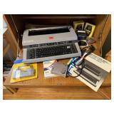 Swintec 8000 electric typewriter, accessories