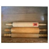 Rolling pins (3)